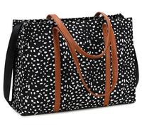 Laptop-Tragetasche für Damen, Arbeit, 15,6 Zoll, Segeltuch, Umhängetasche, Computer, Kuriertasche, Lehrer, Handtasche, Büro, Aktentasche