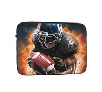 Laptophülle, coole American Football-Laptop-Tasche, Computer-Tragetasche, 38,1 cm (15 Zoll) Notebook-Schutzhülle