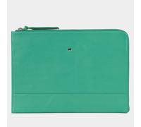 Laptophülle grün Unisex - Leder - Made in Germany