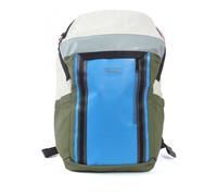 Laptoprucksack 7CLOUDS "Suno 7.1", Damen, Gr. B/H/T: 28cm x 44cm x 16cm, onesize, blau (light blau, mix), Polyethylen, Tarpaulin, Rucksäcke Laptoprucksack, mit recyceltem PET (56444266-0) light blau, 