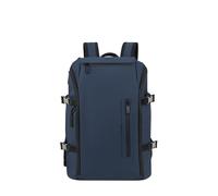 Laptoprucksack SAMSONITE "GLAM-GO 14,1 Zoll", Gr. B/H/T: 28,5cm x 43cm x 13cm, blau nights, Polyester, Rucksäcke Laptoprucksack (60142858-0) blau nights