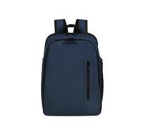 Laptoprucksack SAMSONITE "GLAM-GO 15,6 Zoll", Damen, Gr. B/H/T: 30cm x 42cm x 13cm, blau (blau nights), Polyester, Rucksäcke Laptoprucksack, mit separatem Laptop- und Tabletfach, mit Reißverschluss im
