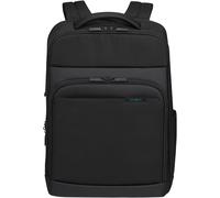 Laptoprucksack SAMSONITE "MYSIGHT", Damen, Gr. B/H/T: 32cm x 46cm x 17,5cm, schwarz, Polyester, Polyurethane, Rucksäcke Laptoprucksack, Freizeitrucksack Schulrucksack USB-Schleuse Tablet-Laptopfach (6