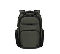 Laptoprucksack SAMSONITE "PRO-DLX 6", Gr. B/H/T: 30cm x 43cm x 15cm, grün, Nylon, Polyester, Rucksäcke Laptoprucksack, erweiterbar (EXP) (69565517-0) grün