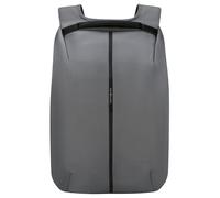 Laptoprucksack SAMSONITE "SECURIPAK 2.0 Backpack 15.6", Damen, Gr. B/H/T: 33cm x 445cm x 18cm, grau, Polyester, unifarben, Rucksäcke Laptoprucksack, Rucksack Freizeitrucksack Cityrucksack Backpack Sch