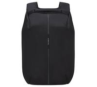 Laptoprucksack SAMSONITE "SECURIPAK 2.0 Backpack 15.6", Gr. B/H/T: 33cm x 44,5cm x 18cm, schwarz, Polyester, unifarben, Rucksäcke Laptoprucksack, Rucksack Freizeitrucksack Cityrucksack Backpack Schulr