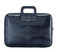 Laptoptasche 13 Zoll - Laptop Bag Waterproof Mit Schultergurt - Notebook Tasche mit Innentaschen - Laptop Briefcase - Kunstleder (Blau)