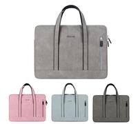 Laptoptasche 14-15,6 Zoll, kompatibel mit MacBook Air, Pro 13 und 15 Zoll, Xiaomi, Dell, Huawei, HP - Wasserdichte Business-Aktentasche