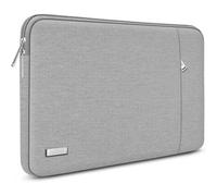Laptoptasche 15,6 Zoll Hülle wasserdicht Notebook Schutzhülle Grau