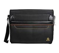 Laptoptasche Exacompta Exactive, für Laptops bis 14", Dokumente IN A4, B 380 x T 100 x H 305 mm, Polyester, schwarz