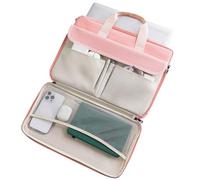 Laptoptasche Laptop Aktentasche 15.6 Zoll Laptop Erweiterbare Wasserabweisend Schultertasche Tragetasche, Kompatibel mit 15.6" Dell G15, 15" MacBook Pro, 15.6" HP Pavilion, 15" Razer Blade 15