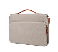 Laptoptasche Laptop-Tasche, stoßfest und wasserdicht, Stoff, Handtasche, Notebook-Tasche, Computer-Handtasche, Laptop-Hülle, Aktentasche, 13-15,6 Zoll(Khaki,15-15.4 inch)