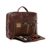 Laptoptasche Leder braun 15" SIMON Arbeitstasche Aktentasche