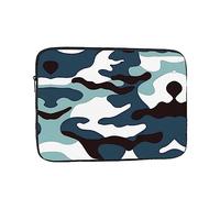 Laptoptasche Vacsax High-Density Oxford-Tuch Polyester-Schaumstoff-Füllung Slim Light Größen 10 12 13 Marine Camouflage
