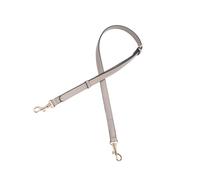 LAPYAPPE Taschengurt Schmal Hellgrau aus Echtem Leder Ersatzriemen für Damenhandtaschen Einfach zu Befestigen Robust und Selbstgemacht Schultertaschen und Messenger Pouches