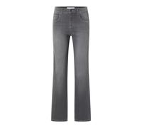 Angels Jeans Lara in Mittelgrau mit weitem Bein D48 / L30 Straight Fit