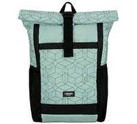 LARKSON Rolltop Rucksack Damen Groß Mint - No 2 - Daypack für Schule, Uni, Fahrrad - 16 Zoll Laptop Fach für Arbeit - Nachhaltig - Anti-Diebstahl - Wasserabweisend