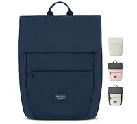 LARKSON Rucksack Damen Klein Blau - Ronja - Moderner Tagesrucksack mit Laptopfach für Uni Business City - 10L - Nachhaltig - Wasserabweisend