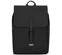 LARKSON Rucksack Damen Klein Schwarz - Ida - Kleiner Damenrucksack für Freizeit, Uni oder City - Mit Laptop Fach (bis 13 Zoll) - Elegant & Nachhaltig - Wasserabweisend