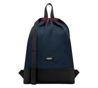 LARKSON Turnbeutel Damen & Herren Blau Rot - No 7 - Rucksack Damen für Sport und Festival - Beutel Rucksack Klein mit Innentasche - Außentasche für Schnellzugriff