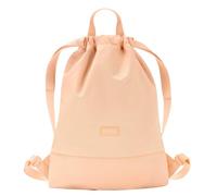 LARKSON Turnbeutel Damen & Herren Orange - No 7 - Rucksack Damen für Sport und Festival - Beutel Rucksack Klein mit Innentasche - Außentasche für Schnellzugriff