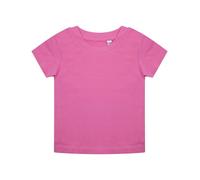 Larkwood Kinder Organic T-Shirt Baby-Shirt LW620 bright pink 6/12 Monate