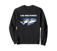 Las Malvinas Argentinien Flagge Karte Sweatshirt