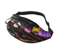 Las Vegas Gürteltasche für Herren und Damen, leicht, verstellbar, modische Hüfttasche für Reisen, Wandern, Laufen