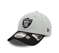 Las Vegas Raiders 2025 New Era 9FORTY Stretch Snap NFL Cap Grau - ONE SIZE