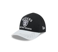 Las Vegas Raiders 2025 NFL Draft 9TWENTY A-Frame verstellbare Cap Schwarz - ONE SIZE