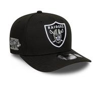 Las Vegas Raiders Big Patch New Era 9SEVENTY NFL Cap Schwarz - ONE SIZE