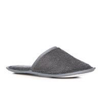 LASA Pantoffeln Herren Textil grau, 39-43