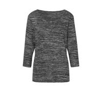 LASCANA 3/4-Arm-Shirt Damen anthrazit-meliert Gr.40/42
