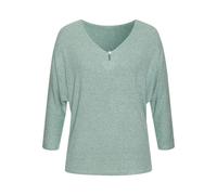 LASCANA 3/4-Arm-Shirt Damen mint Gr.48/50
