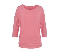 3/4-Arm-Shirt LASCANA Gr. 32/34, rot (salmon) Damen Shirts (91244442-32) salmon