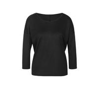 3/4-Arm-Shirt LASCANA Gr. 36/38, schwarz Damen Shirts (84706630-36) schwarz
