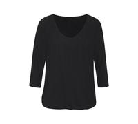 LASCANA 3/4-Arm-Shirt Damen schwarz Gr.48/50