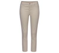 LASCANA 7/8-Jeggings Damen sand-weiß-gestreift Gr.44