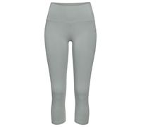 3/4-Leggings LASCANA ACTIVE, Damen, Gr. 32/34, N-Gr, grün (salbeigrün), Obermaterial: 95% Baumwolle, 5% Elasthan, unifarben, Basic, körpernah 3/4-Länge, Hosen, mit Handytasche, Loungewear (79395667-32