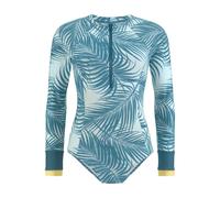 LASCANA ACTIVE Badeanzug Damen petrol-bedruckt Gr.40