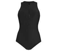 Badeanzug LASCANA ACTIVE Gr. 42, N-Gr, schwarz Damen Badeanzüge Bekleidung mit Reißverschluss Bestseller (14782706-42)