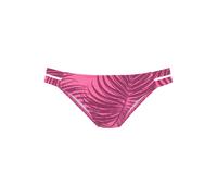 Bikini-Hose LASCANA ACTIVE "Coal" Gr. 32, N-Gr, rot (bordeau x, bedruckt) Damen Badehosen (61218159-32) bordeau x, bedruckt