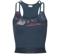 LASCANA ACTIVE Crop-Top Damen dunkelblau Gr.L (44/46)