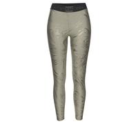 Funktionsleggings LASCANA ACTIVE, Damen, Gr. S (36/38), N-Gr, rosa (grün, bronze), Obermaterial: 85% Polyester, 15% Elasthan, bedruckt, gemustert, glänzend, figurbetont knöchellang, Hosen, Sportleggin