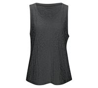 Funktionstop LASCANA ACTIVE, Damen, Gr. L (44/46), schwarz, Obermaterial: 60% Baumwolle, 40% Polyester, gemustert, unifarben, lässig geschnitten hüftlang, Rundhals, normaler Saum, Tops, Leo-Optik mit