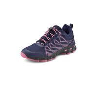 Sneaker LASCANA ACTIVE Gr. 37, blau (blau, pink) Damen Schuhe Sneaker Outdoorschuh mit wasserabweisender Membran und elastischer Schnürung (81325406-37)