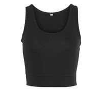 Sporttop LASCANA ACTIVE "-Basic-Crop-Top" Gr. XS (32/34), schwarz Damen Tops (55501166-XS) schwarz