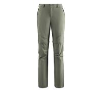 Trekkinghose LASCANA ACTIVE, Damen, Gr. 36, N-Gr, grün (khaki), Web, Obermaterial: 96% Polyamid, 4% Elasthan, unifarben, normal, Hosen, 2-in 1-Hose mit abnehmbaren Hosenbeinen (27671026-36) khaki