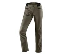 Trekkinghose LASCANA ACTIVE, Damen, Gr. 48, N-Gr, grün (olivgrün), Web, Obermaterial: 95% Polyamid, 5% Elasthan, unifarben, Basic lang, Hosen Trekkinghose, mit 3 Zipper Taschen (69905112-48) olivgrün