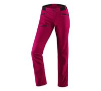 Trekkinghose LASCANA ACTIVE, Damen, Gr. 50, N-Gr, rot, Web, Obermaterial: 95% Polyamid, 5% Elasthan, unifarben, Basic lang, Hosen, mit 3 Zipper Taschen (13502133-50) rot